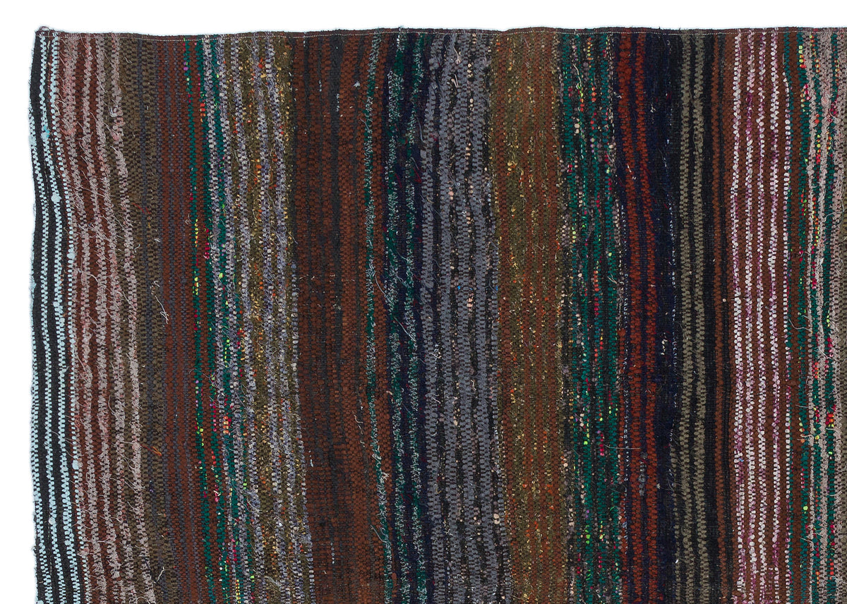 Chaput Over Dyed Kilim Rug 4&#39;7&#39;&#39; x 6&#39;8&#39;&#39; ft 140 x 202 cm