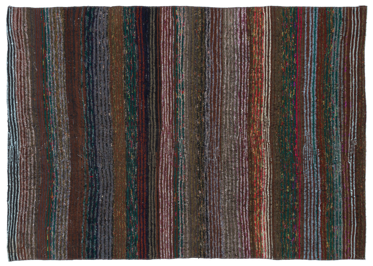 Chaput Over Dyed Kilim Rug 4&#39;7&#39;&#39; x 6&#39;8&#39;&#39; ft 140 x 202 cm