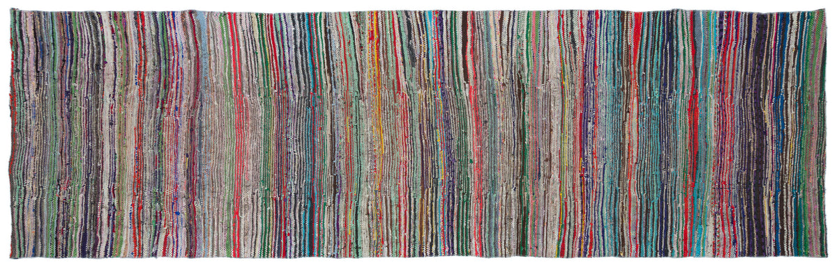 Chaput Over Dyed Kilim Rug 3&#39;8&#39;&#39; x 12&#39;0&#39;&#39; ft 112 x 367 cm
