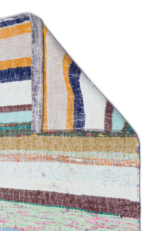 Chaput Over Dyed Kilim Rug 5'8'' x 7'1'' ft 172 x 215 cm