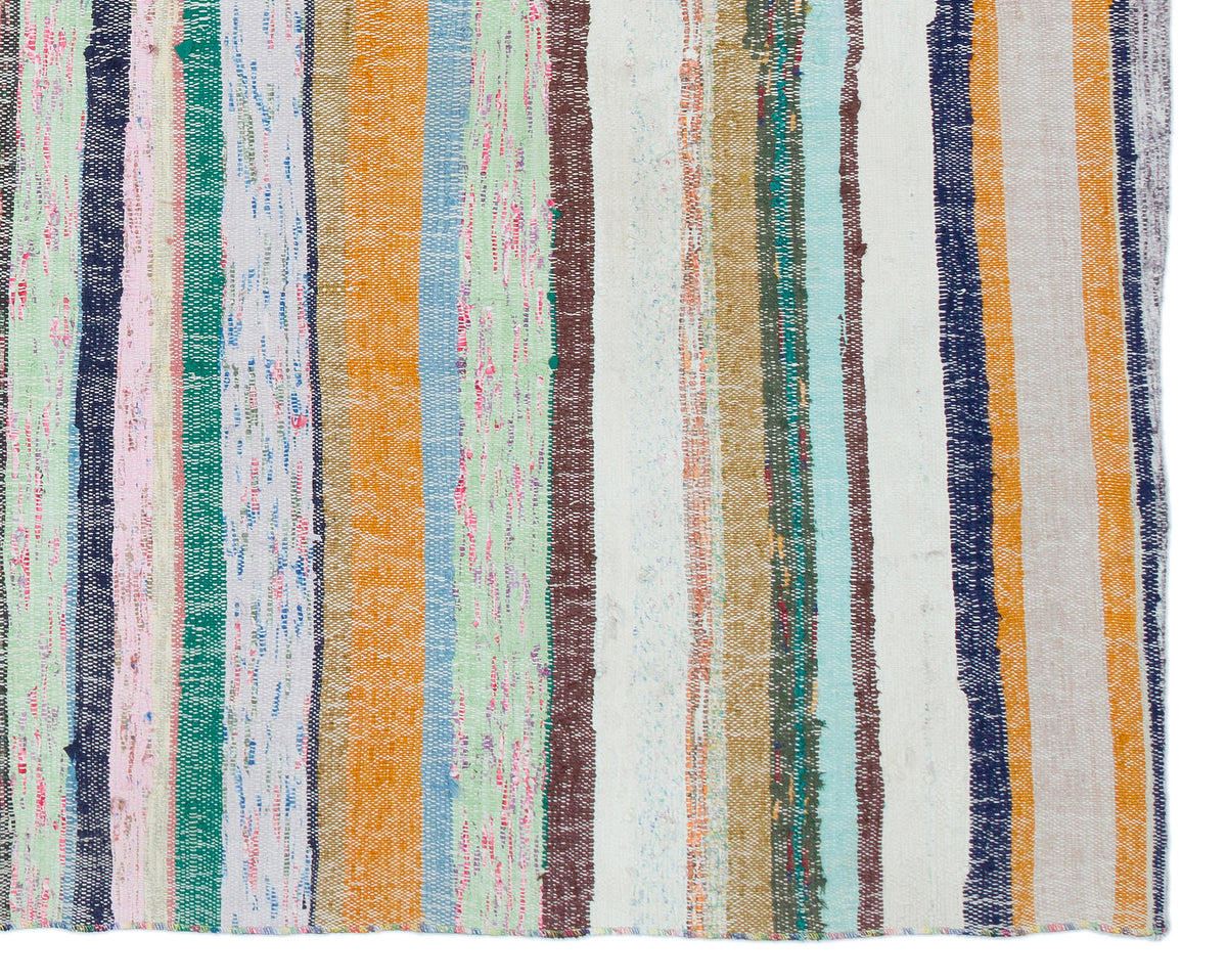 Chaput Over Dyed Kilim Rug 5&#39;8&#39;&#39; x 7&#39;1&#39;&#39; ft 172 x 215 cm