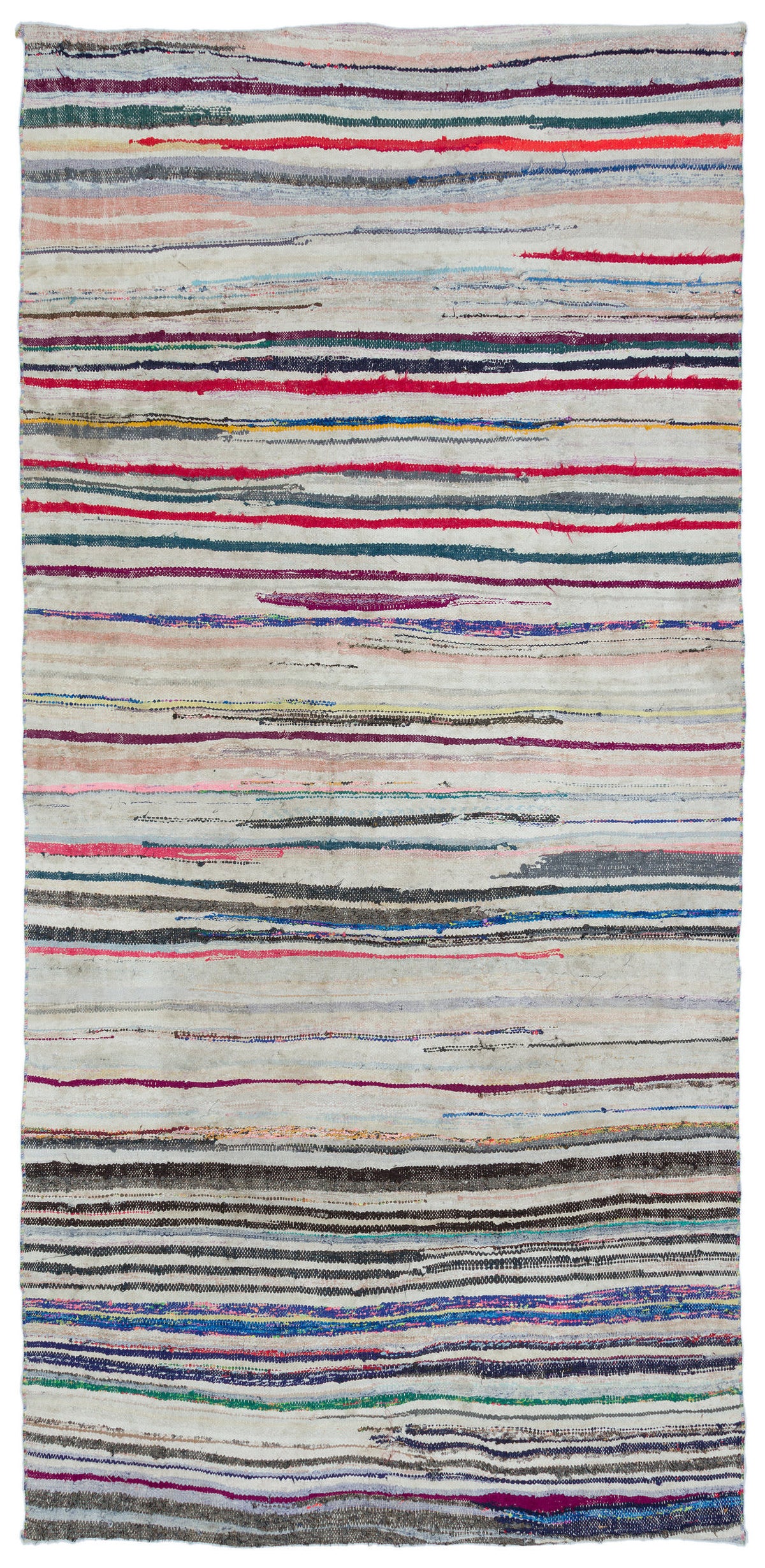 Chaput Over Dyed Kilim Rug 5&#39;2&#39;&#39; x 10&#39;4&#39;&#39; ft 158 x 314 cm