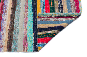 Chaput Over Dyed Kilim Rug 4'10'' x 10'0'' ft 148 x 305 cm