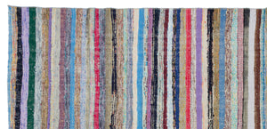 Chaput Over Dyed Kilim Rug 4'10'' x 10'0'' ft 148 x 305 cm
