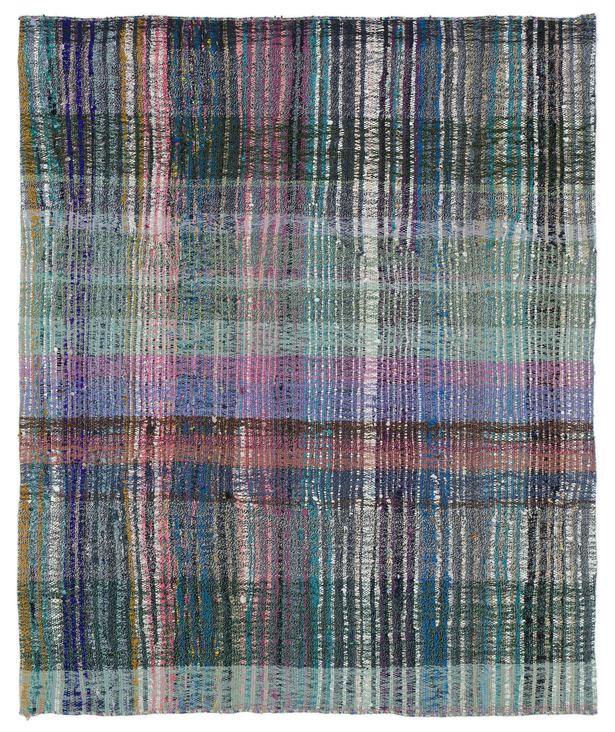 Chaput Over Dyed Kilim Rug 5&#39;10&#39;&#39; x 4&#39;9&#39;&#39; ft 177 x 145 cm