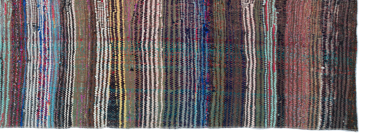 Chaput Over Dyed Kilim Rug 3&#39;9&#39;&#39; x 10&#39;6&#39;&#39; ft 115 x 320 cm