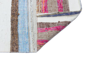 Chaput Over Dyed Kilim Rug 4'10'' x 10'4'' ft 148 x 315 cm