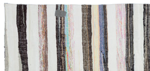 Chaput Over Dyed Kilim Rug 4'10'' x 10'4'' ft 148 x 315 cm