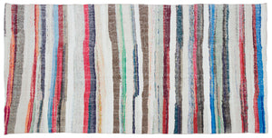 Chaput Over Dyed Kilim Rug 5'1'' x 10'4'' ft 156 x 314 cm