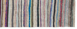 Chaput Over Dyed Kilim Rug 4'7'' x 12'2'' ft 139 x 370 cm