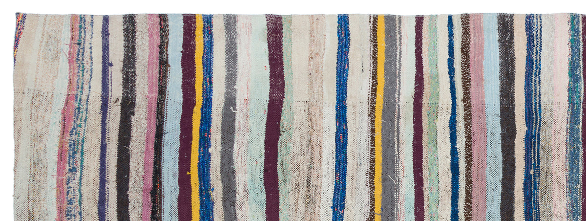 Chaput Over Dyed Kilim Rug 4&#39;7&#39;&#39; x 12&#39;2&#39;&#39; ft 139 x 370 cm