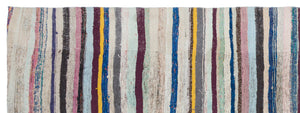 Chaput Over Dyed Kilim Rug 4'7'' x 12'2'' ft 139 x 370 cm