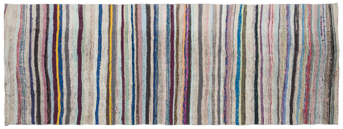 Chaput Over Dyed Kilim Rug 4&#39;7&#39;&#39; x 12&#39;2&#39;&#39; ft 139 x 370 cm