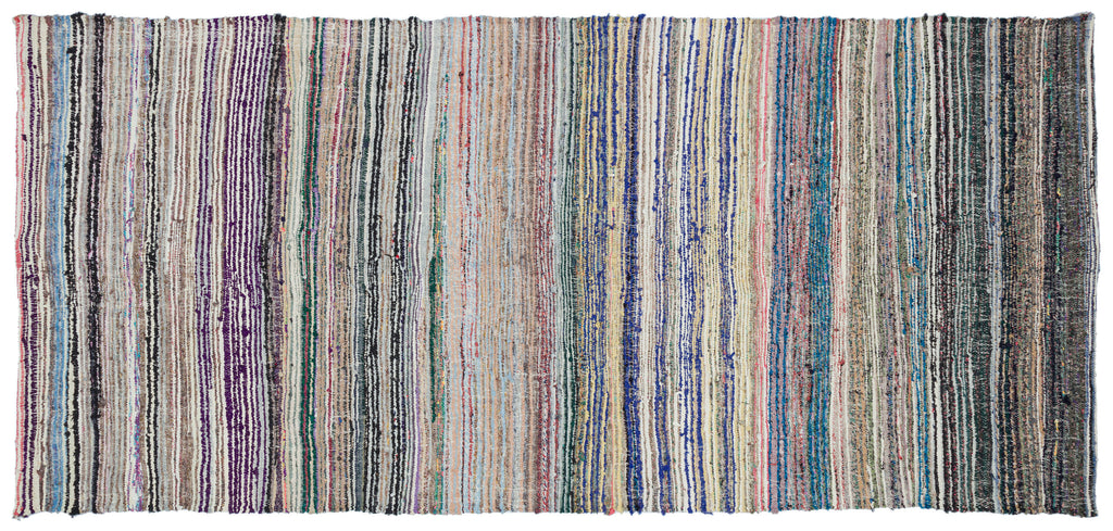Chaput Over Dyed Kilim Rug 5'3'' x 11'4'' ft 159 x 345 cm