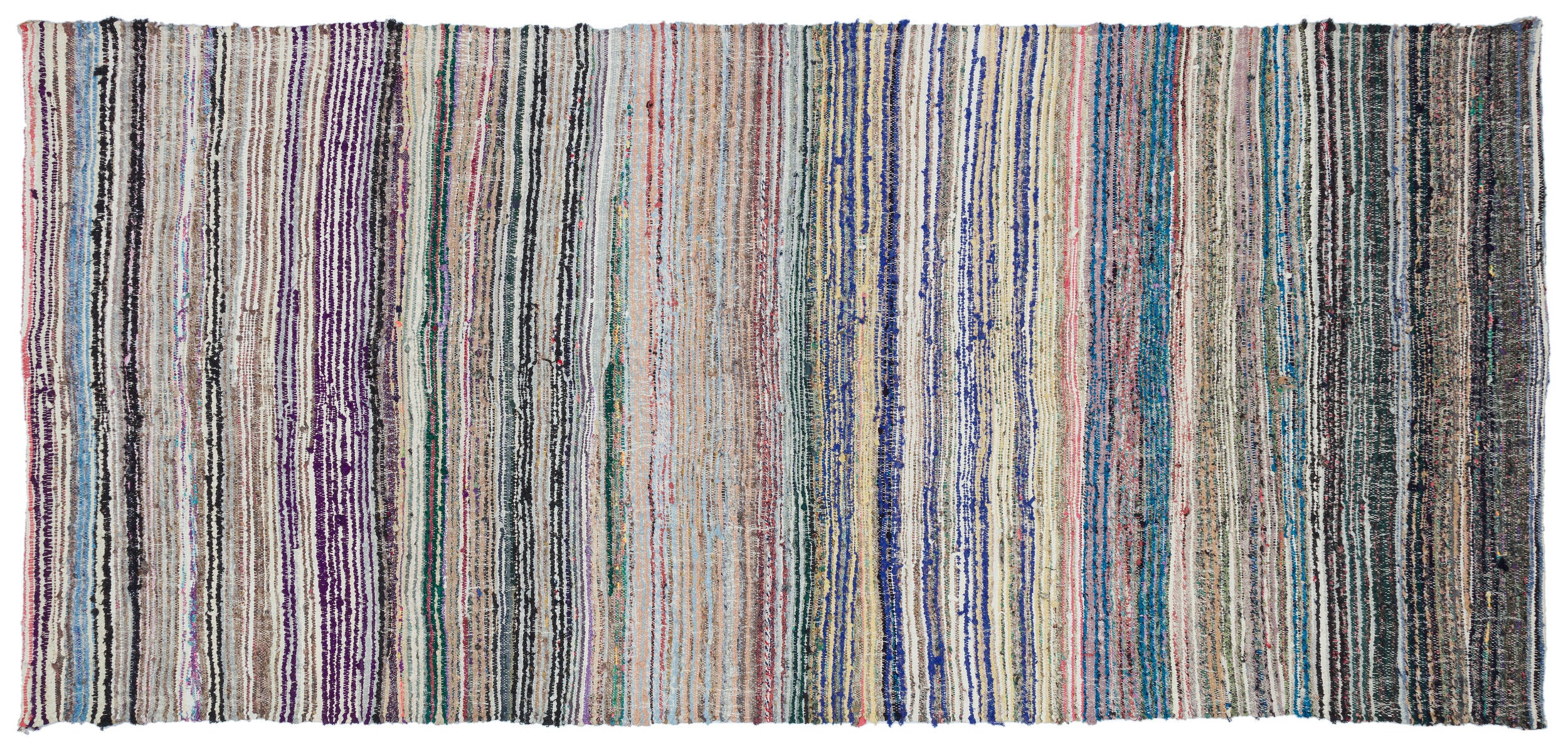 Chaput Over Dyed Kilim Rug 5'3'' x 11'4'' ft 159 x 345 cm
