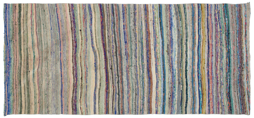 Chaput Over Dyed Kilim Rug 5'1'' x 10'7'' ft 154 x 322 cm