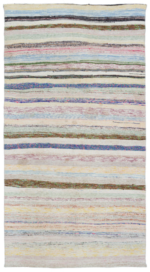 Chaput Over Dyed Kilim Rug 4'11'' x 9'5'' ft 150 x 288 cm