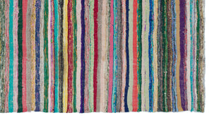 Chaput Over Dyed Kilim Rug 5'5'' x 9'11'' ft 165 x 303 cm