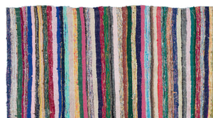 Chaput Over Dyed Kilim Rug 5'5'' x 9'11'' ft 165 x 303 cm