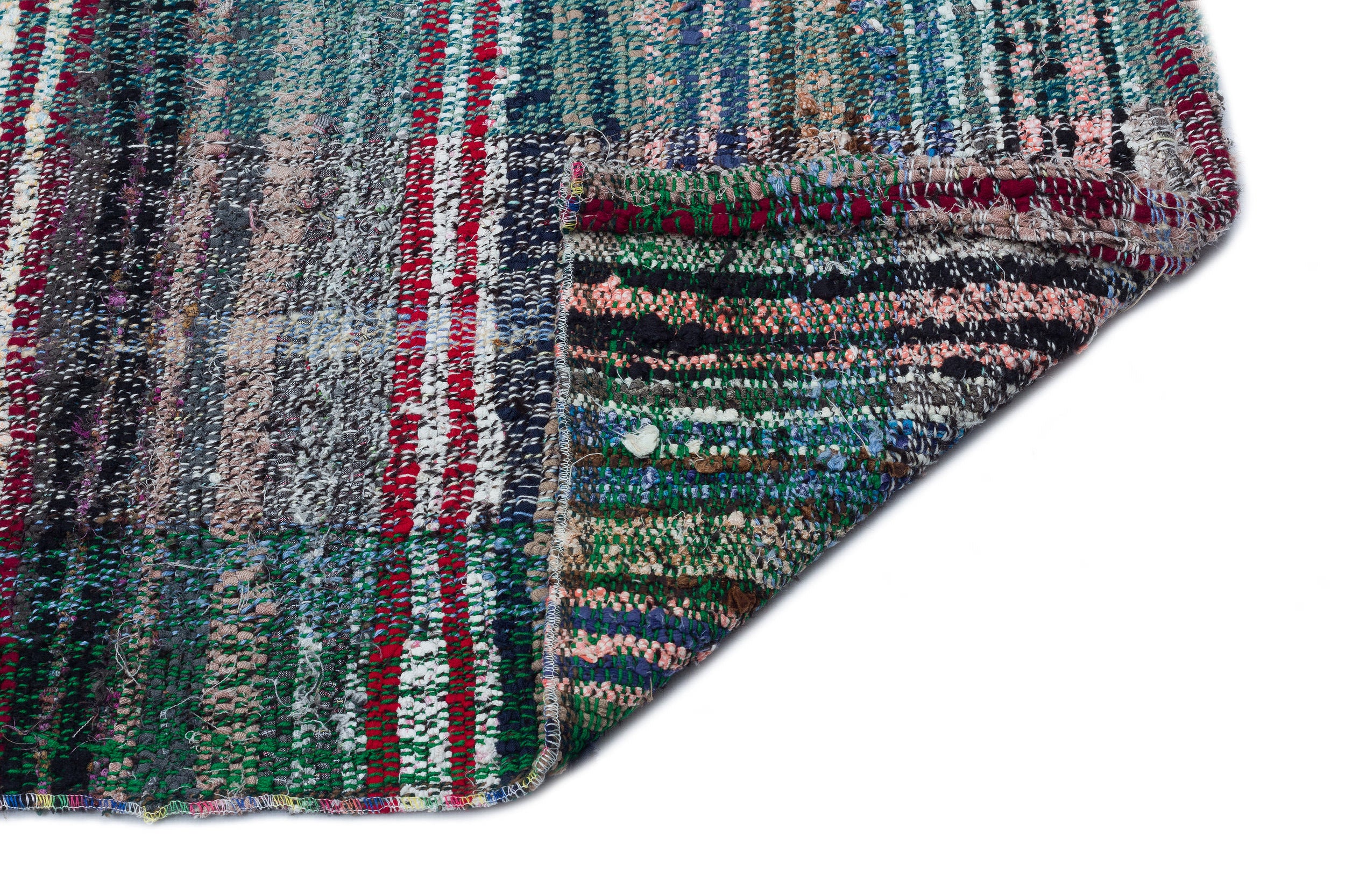 Chaput Over Dyed Kilim Rug 4'5'' x 11'9'' ft 135 x 357 cm