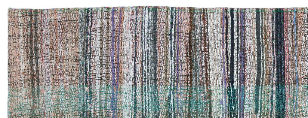 Chaput Over Dyed Kilim Rug 4'5'' x 11'9'' ft 135 x 357 cm