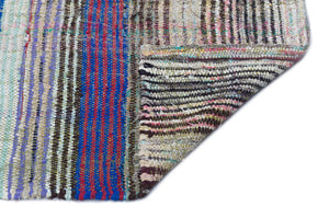 Chaput Over Dyed Kilim Rug 4'6'' x 10'6'' ft 136 x 320 cm