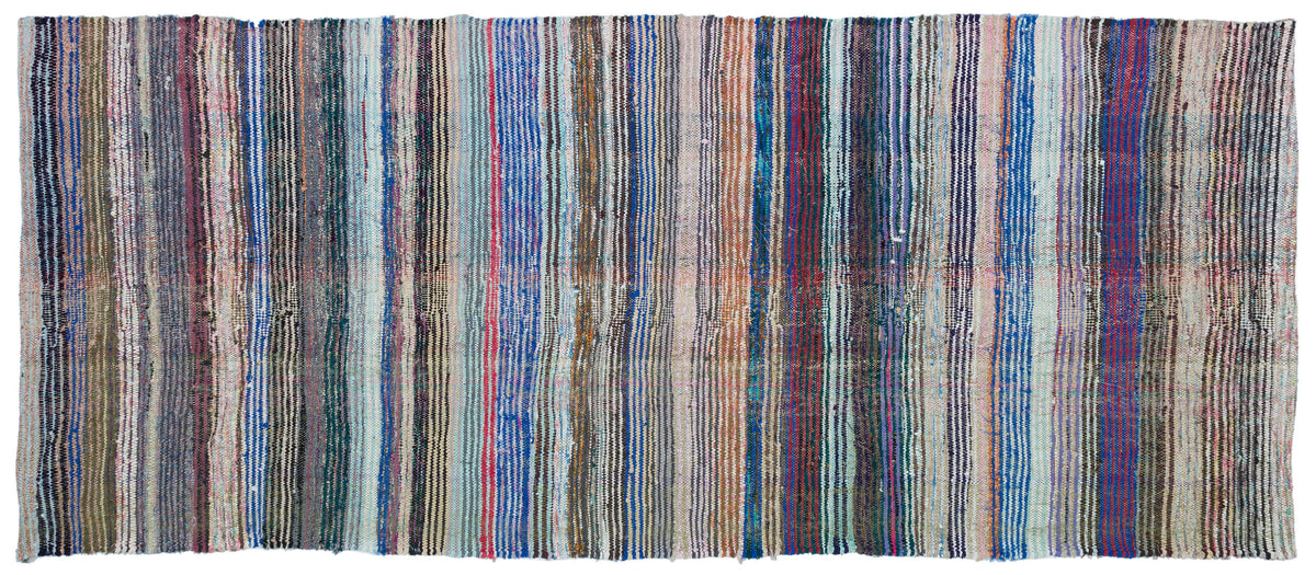 Chaput Over Dyed Kilim Rug 4&#39;6&#39;&#39; x 10&#39;6&#39;&#39; ft 136 x 320 cm