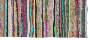 Chaput Over Dyed Kilim Rug 4'6'' x 10'5'' ft 137 x 318 cm