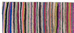 Chaput Over Dyed Kilim Rug 4'6'' x 10'5'' ft 137 x 318 cm