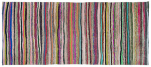 Chaput Over Dyed Kilim Rug 4'6'' x 10'5'' ft 137 x 318 cm