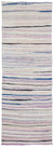 Chaput Over Dyed Kilim Rug 4'4'' x 12'2'' ft 133 x 372 cm