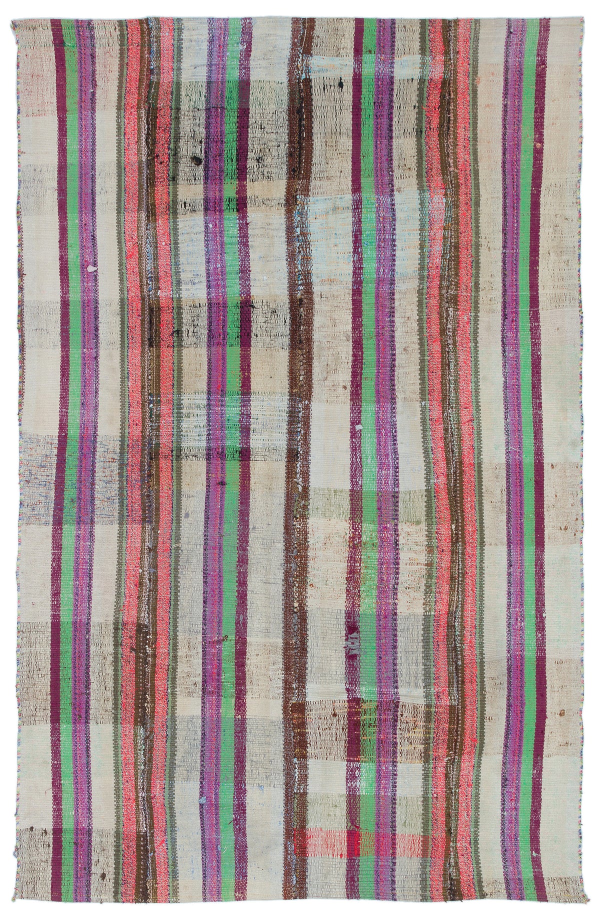 Chaput Over Dyed Kilim Rug 4&#39;4&#39;&#39; x 6&#39;9&#39;&#39; ft 132 x 206 cm