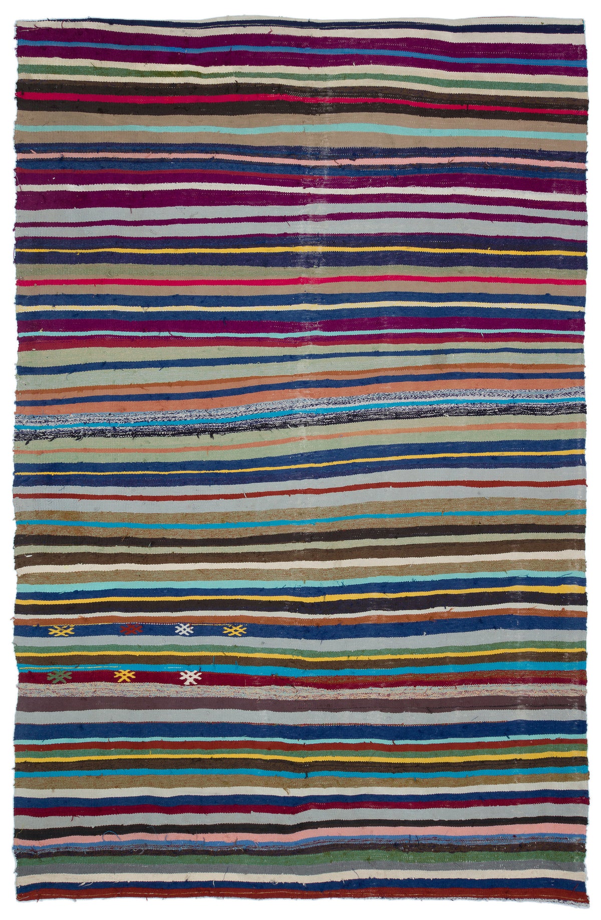 Chaput Over Dyed Kilim Rug 5&#39;9&#39;&#39; x 9&#39;5&#39;&#39; ft 174 x 287 cm