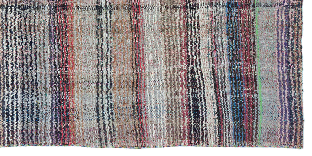 Chaput Over Dyed Kilim Rug 4&#39;6&#39;&#39; x 9&#39;3&#39;&#39; ft 138 x 283 cm