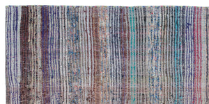 Chaput Over Dyed Kilim Rug 4'6'' x 9'3'' ft 138 x 283 cm