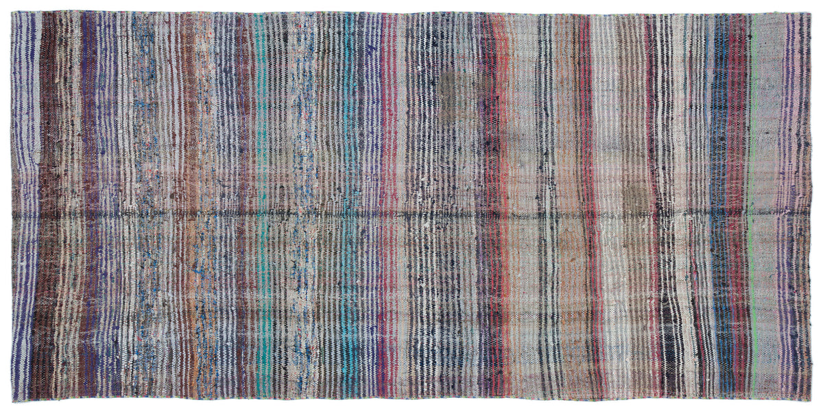 Chaput Over Dyed Kilim Rug 4&#39;6&#39;&#39; x 9&#39;3&#39;&#39; ft 138 x 283 cm