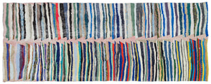 Chaput Over Dyed Kilim Rug 4'0'' x 10'5'' ft 122 x 317 cm