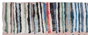 Chaput Over Dyed Kilim Rug 4'0'' x 10'5'' ft 122 x 317 cm