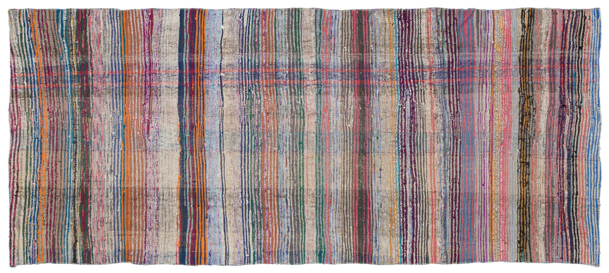 Chaput Over Dyed Kilim Rug 4&#39;2&#39;&#39; x 9&#39;10&#39;&#39; ft 128 x 300 cm