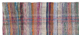 Chaput Over Dyed Kilim Rug 4'2'' x 9'10'' ft 128 x 300 cm