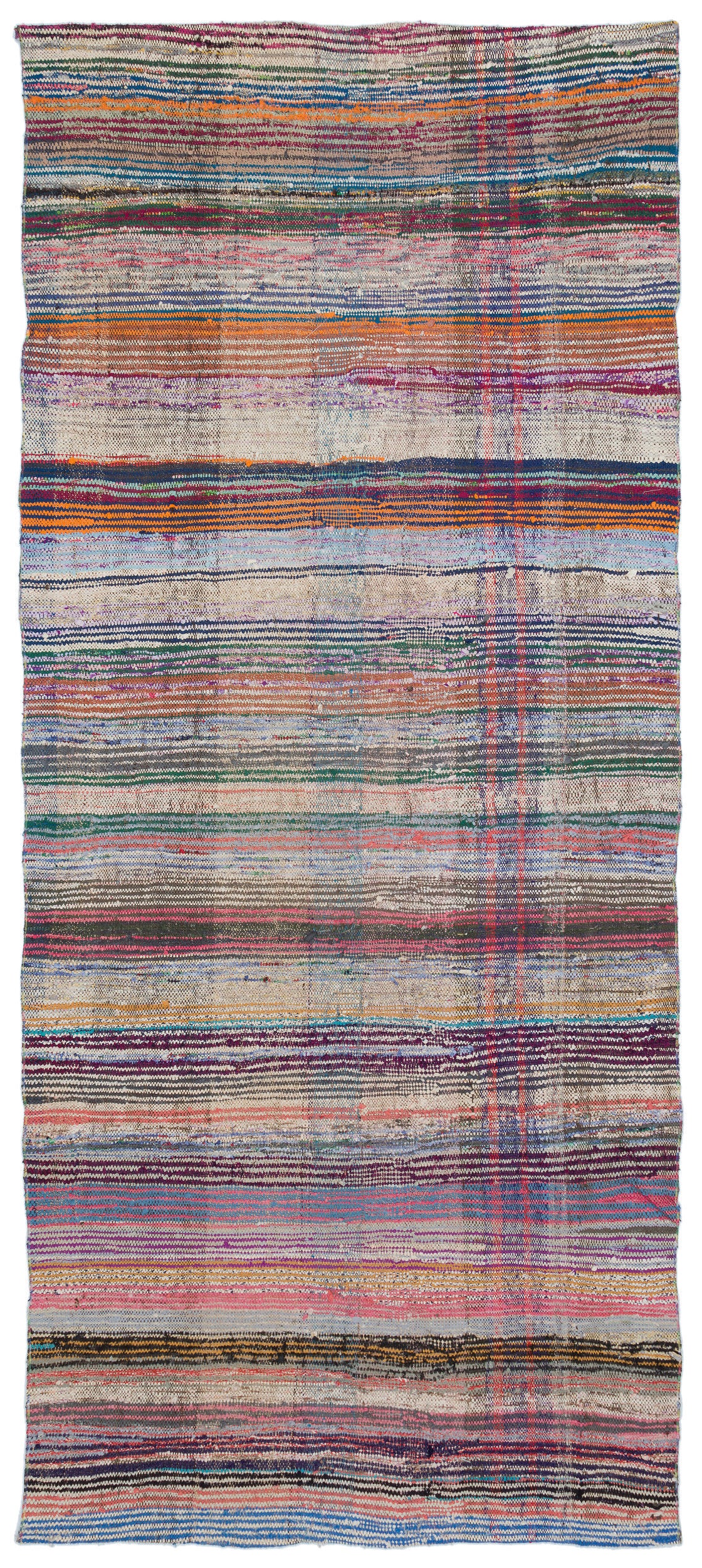 Chaput Over Dyed Kilim Rug 4&#39;2&#39;&#39; x 9&#39;10&#39;&#39; ft 128 x 300 cm