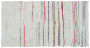 Chaput Over Dyed Kilim Rug 4'10'' x 9'4'' ft 147 x 285 cm