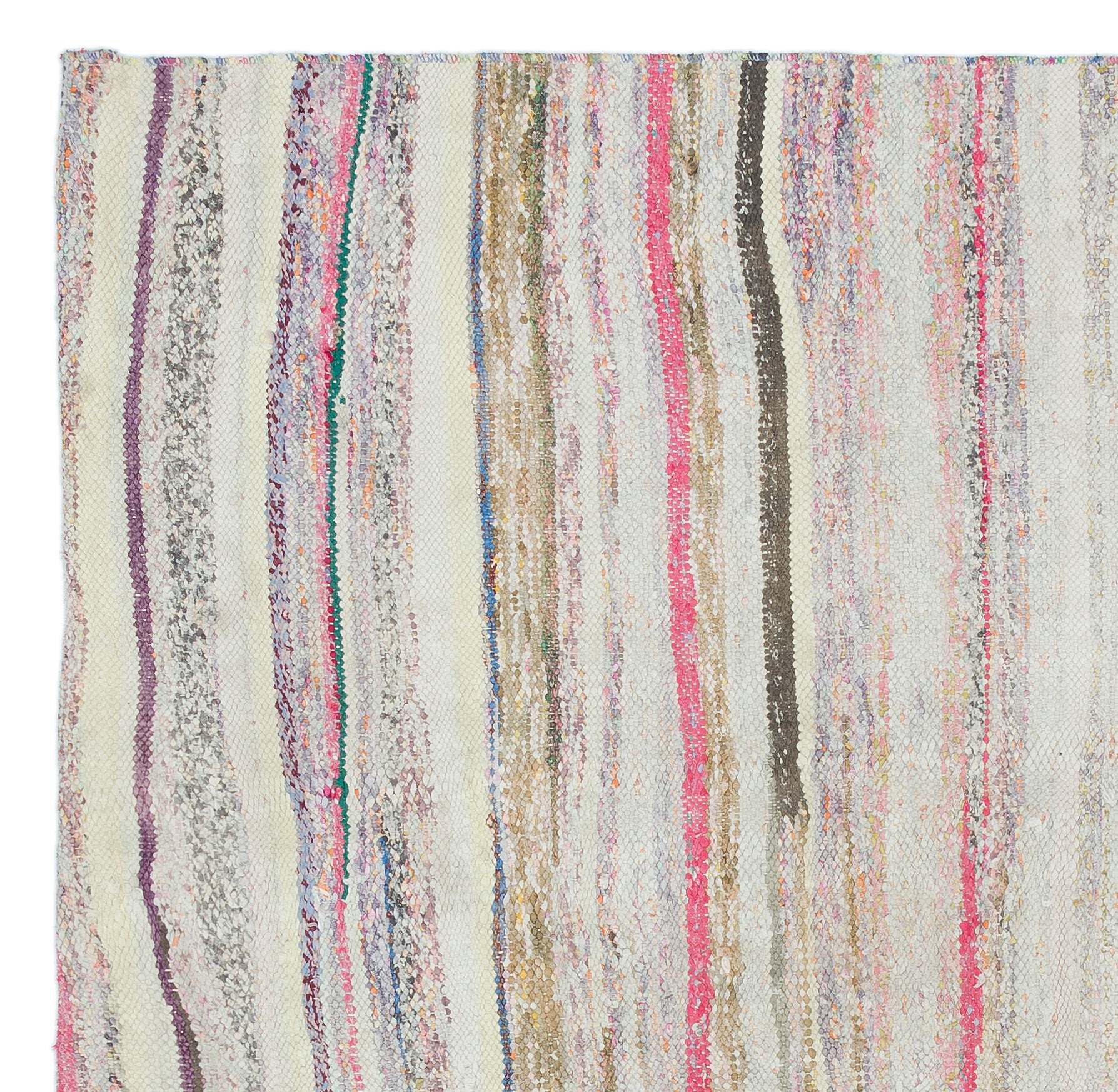 Chaput Over Dyed Kilim Rug 5'1'' x 5'2'' ft 155 x 157 cm
