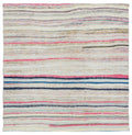 Chaput Over Dyed Kilim Rug 5'1'' x 5'2'' ft 155 x 157 cm