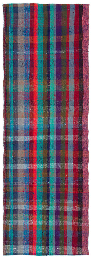 Chaput Over Dyed Kilim Rug 2'10'' x 8'6'' ft 87 x 258 cm