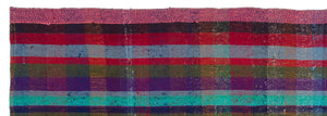 Chaput Over Dyed Kilim Rug 2'10'' x 8'6'' ft 87 x 258 cm