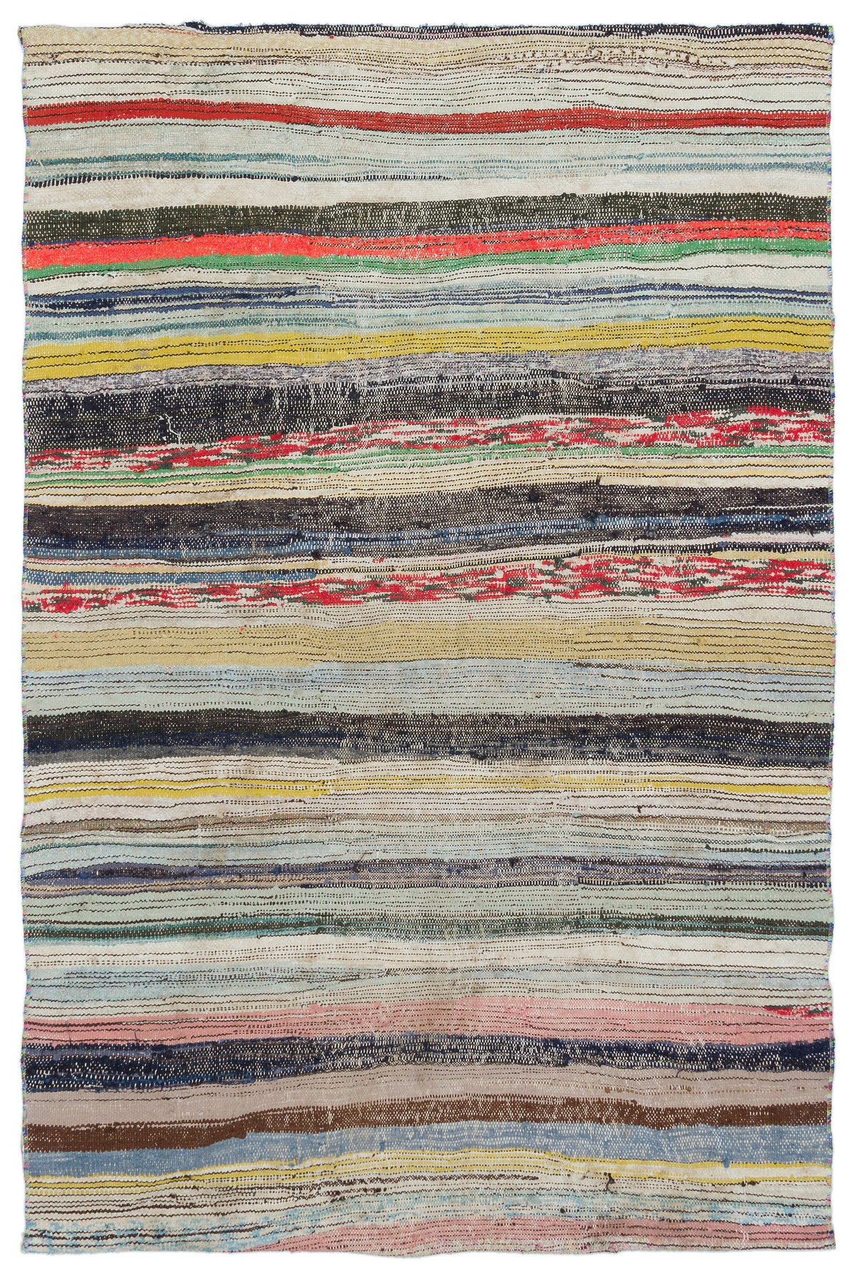 Chaput Over Dyed Kilim Rug 4&#39;2&#39;&#39; x 6&#39;5&#39;&#39; ft 128 x 195 cm