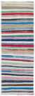 Chaput Over Dyed Kilim Rug 4'4'' x 12'2'' ft 131 x 372 cm