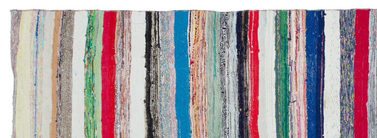 Chaput Over Dyed Kilim Rug 4&#39;4&#39;&#39; x 12&#39;2&#39;&#39; ft 131 x 372 cm