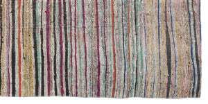 Chaput Over Dyed Kilim Rug 4'0'' x 8'5'' ft 123 x 256 cm